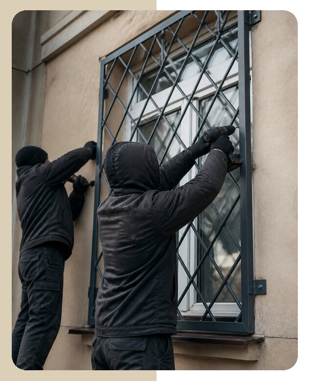 Установка антивандальных решеток на окна в Братске
